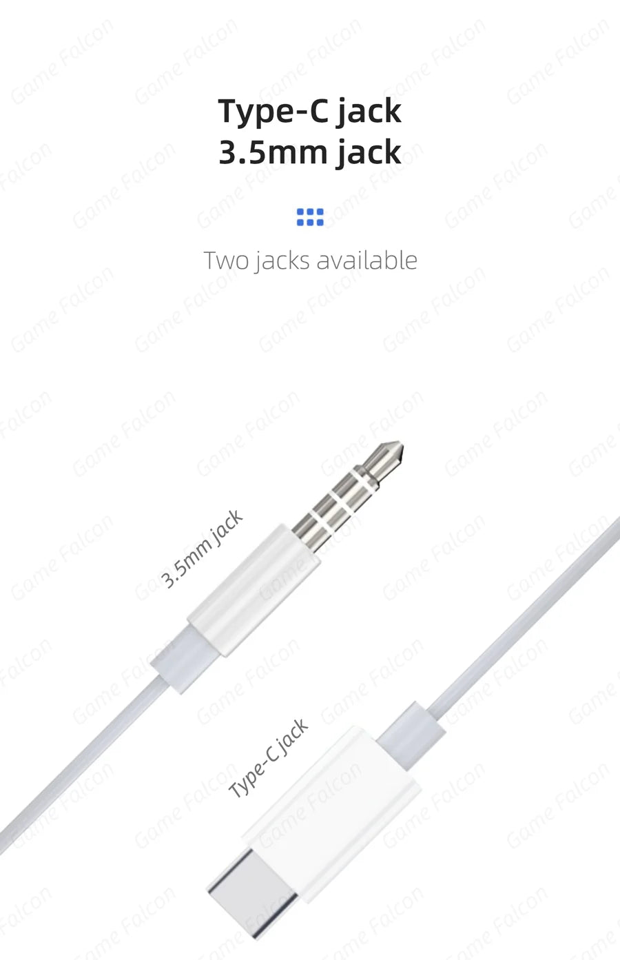 Type C Wired Headphone For Iphone 15 Pro Max Xiaomi Mi Lite 3.5MM Earphone For Samsung Huawei Redmi Phone Ipad Earbud Headset