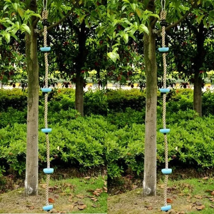 Kids Climbing Ropes Children Swing Disc Climbing Plastic Rope Kids Playground Equipment Outdoor Indoor Swing Fun Fitness Toys