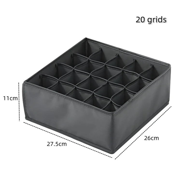 Organizer For Underwear Bra Socks Pants Scarf Storage Box Organizers Of Cabinets And Drawers Wardrobe Foldable Storage Box Case