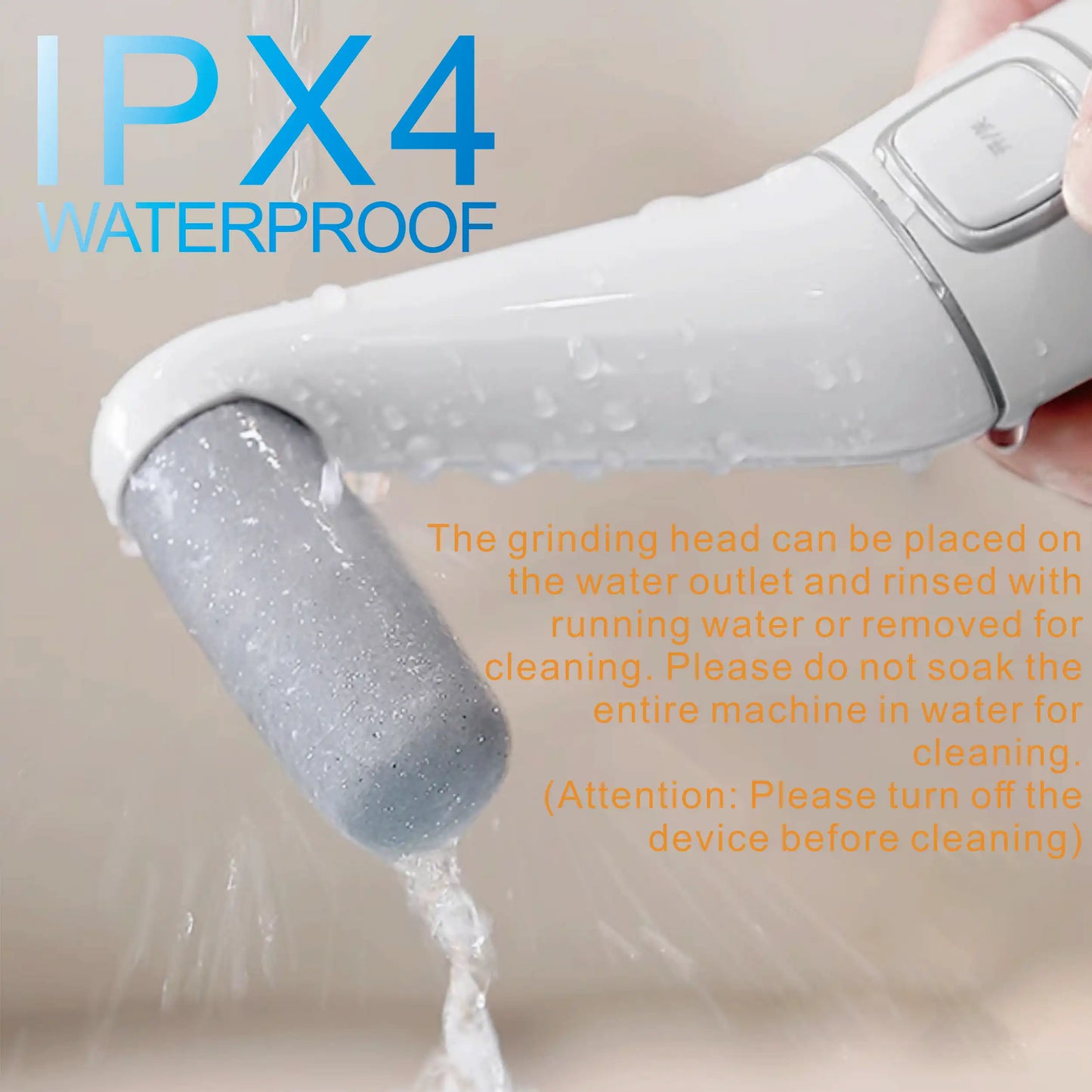 Electric heel crack dead skin scrub electric grinding foot care tool professional dead hard skin scab remover tool