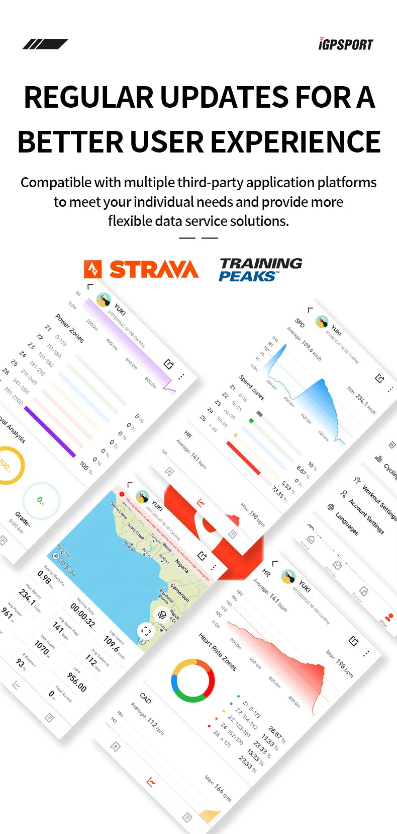 IGPSPORT Bicycle Computer BSC100S Computer BLE Bluetooth ANT Waterproof Wireless Bike Stopwatch MTB Road Cycling Bike Computer