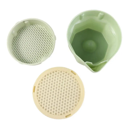 Hydroponic Cat Grass Box Planter Reusable Easy To Grow Microgreens Growing Kit Hierarchical Design Cat Grass Growing Pot