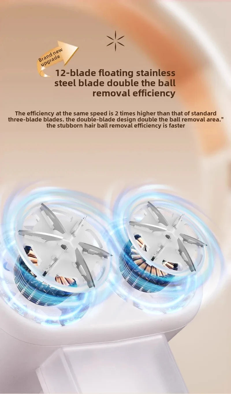 Electric Lint Remover Rechargeable Lint Remover Clothes Sweater Defuzzer Intelligent Digital Display Lint Shaver Trimmer