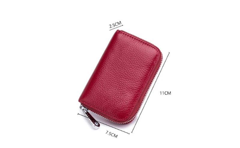 Women RFID Blocking Wallet Genuine Leather Anti Theft 36 Card Holders Women Wallets With Phone Case Clutch Bags Coin Purse Girl