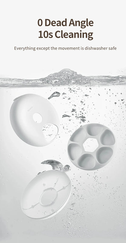 6 Meals Automatic Pet Feeder Smart Cat Food Dispenser For Wet & Dry Food Kibble Dispenser Accessories