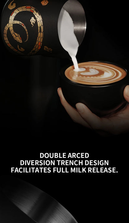 MHW-3BOMBER Coffee Milk Frothing Jug Latte Art Cup Stainless Steel Milk Frother Pitcher Jug Espresso Coffee Accessories