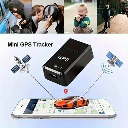 GPS Tracker for Cars, Pets & More - Portable Vehicle Location Finder with Global Coverage, USB Charging, Car GPS Tracker