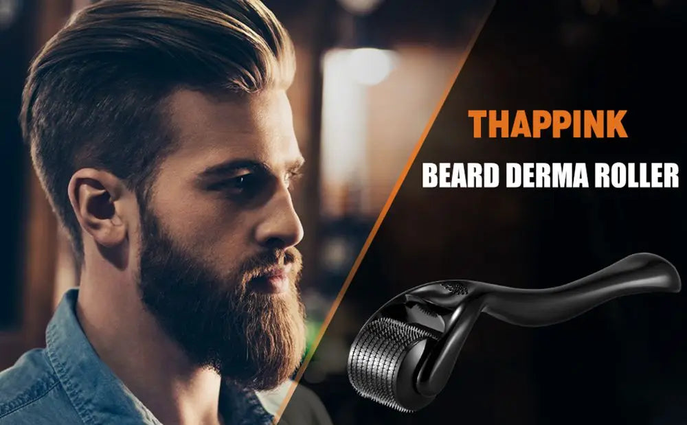 Micro Needling 540 Roller Derma Roller Dermaroller 0.2/0.25/0.3mm Titanium Hair Regrowth Beard Growth Anti-Hair Loss Treatment