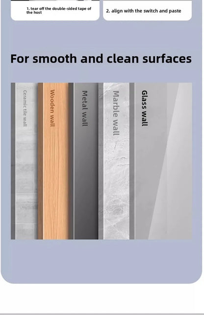 Smart Wireless Light Switch Remote Control for Bedroom/Lazy People, Auto On/Off, Smart Home Device