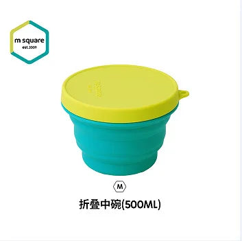 Silicone Bowl Foldable with Lid Camping Baby Travel Portable Round Large Food Container Heat Resistant Salad Bowl