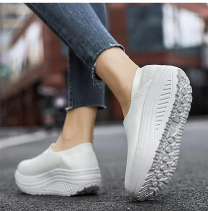 2024 Sneakers Shoes Women Footwear Platform Sneakers Trainers Shoes Ladies Loafers Chunky Sneakers Slip On Mujer Shoes Woman