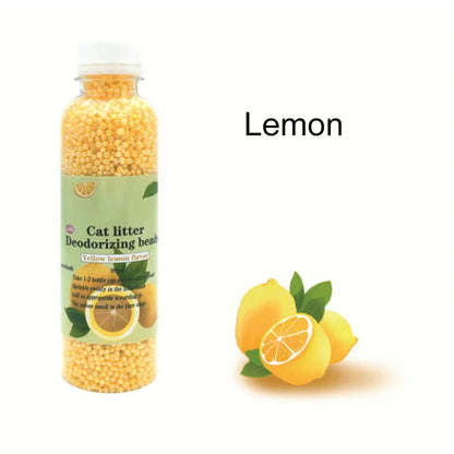 Cat Litter Deodorant Beads for Kitten Toilet Artifact Pet Odor Activated Carbon Absorbs Kitty Sand Stink Cleaning Supplies