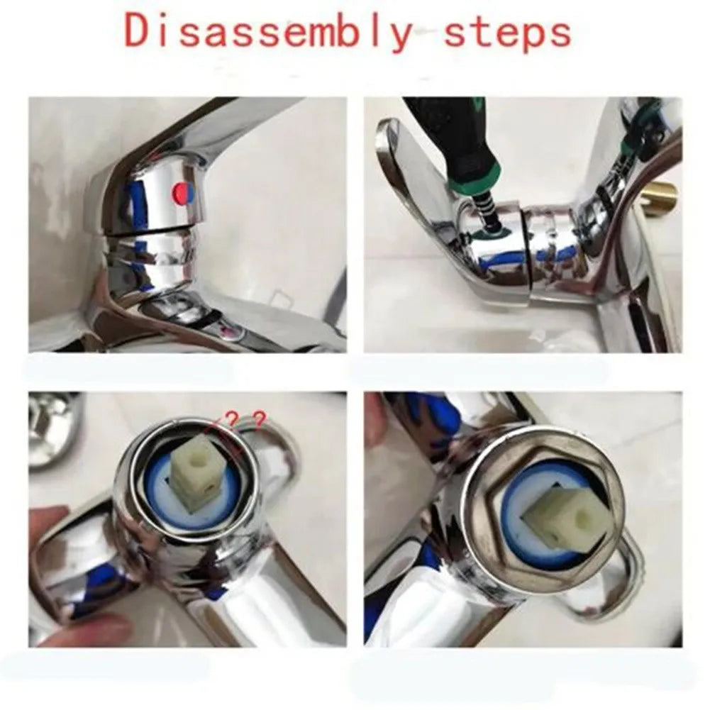 Kitchen/Bathroom Showers Mixer Tap Handle Faucet Head Handle Mirror Polished Basin Single Thermostats Bathtubs