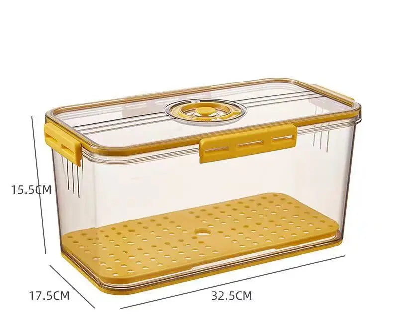 Bread Box for Kitchen Countertop Time Recording Fridge Organizers Storage with Lid for Homemade Toast Bagel Donut Cookies