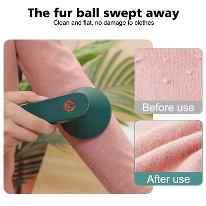 Electric Clothes Lint Remover Rechargeable Hair Ball Trimmer Household Fabric Sweater Wool Ball Cleaner Clothing Pilling Clip