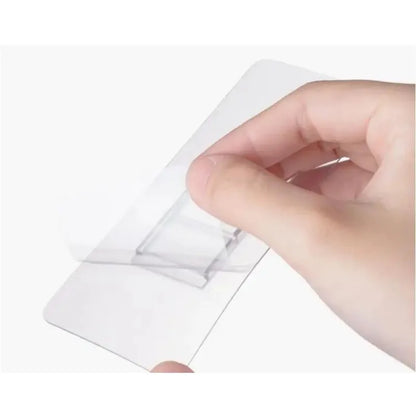 Wall Mounted Hair Dryer Holder for Bathroom Shelf Hair Dryer Storage Rack Plastic Hair Dryer Stand Bathroom Organizer