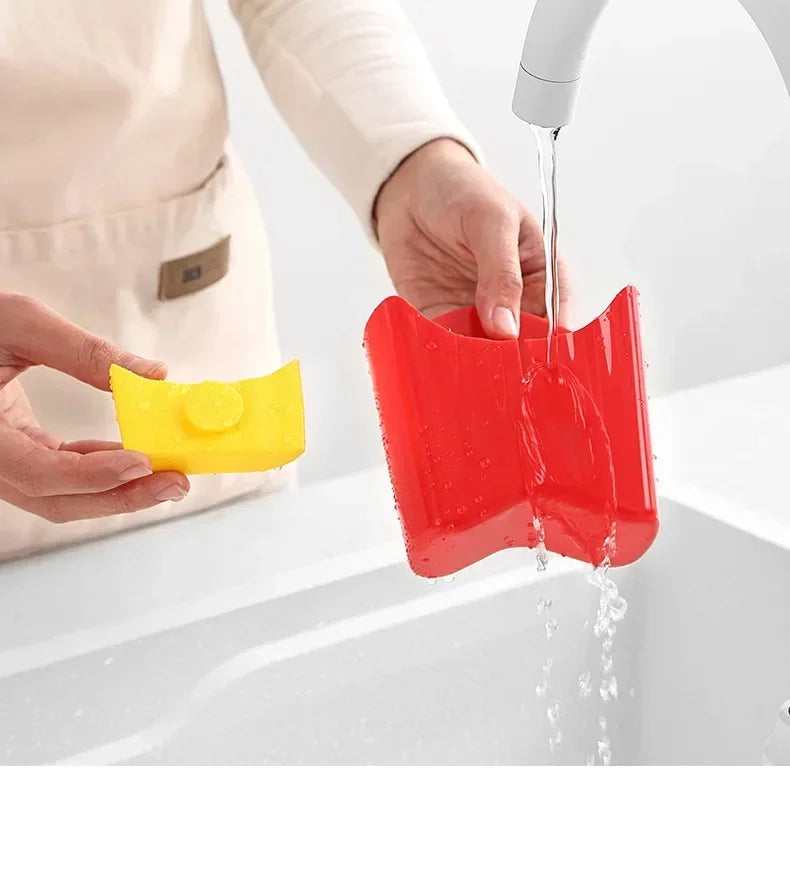 Portable Plastic French Fries Cup Snack Organizer Food Grade PP Salad Cup Square Salad Bowl