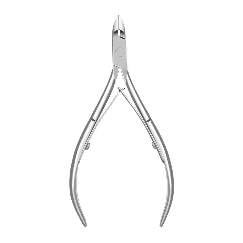 Professional Nail Cuticle Scissor Stainless Steel Gold Silver Dead Skin Exfoliating Clipper Clean Nails Art Tool Manicure Salon