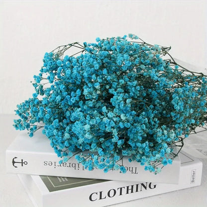 130g Natural Dried Preserved Flowers Babys Breath Home Decoration Natrual Gypsophila Wedding Decor Artificial Flower Photo Props