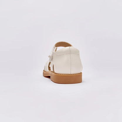 Dave Bella Girls Beige Sandal Kids TPR Sole Shoes Children Summer Shoes Fashion Design Princess Birthday Party Sandal DB2248723