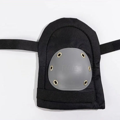 Practical Soft Work Knee Pads Protective Padding Black Professional Knee Pads Adjustable Straps Protective Knee Pads Hiking