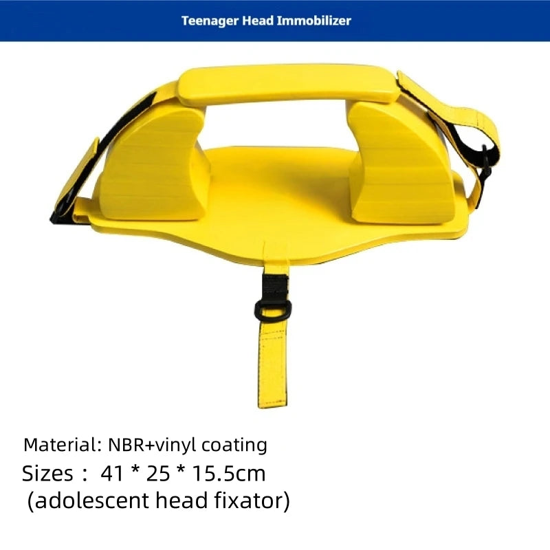 Head stabilizer, swimming pool emergency rescue equipment, shovel stretcher, cervical spine water rescue, spinal plank stretcher