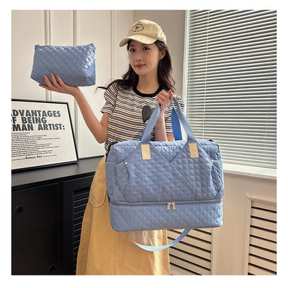 Large Capacity Travel Bags Luggage Organizer Bag Handbag Waterproof Portable Foldable Travel Clothes Storage Bag Shoulder Bags