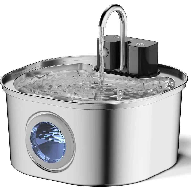 3.2L Wireless Cat Water Fountain 4000mAh Battery Auto Sensor Drinking Fountain For Cats Dog Pet Water Dispenser Accessories