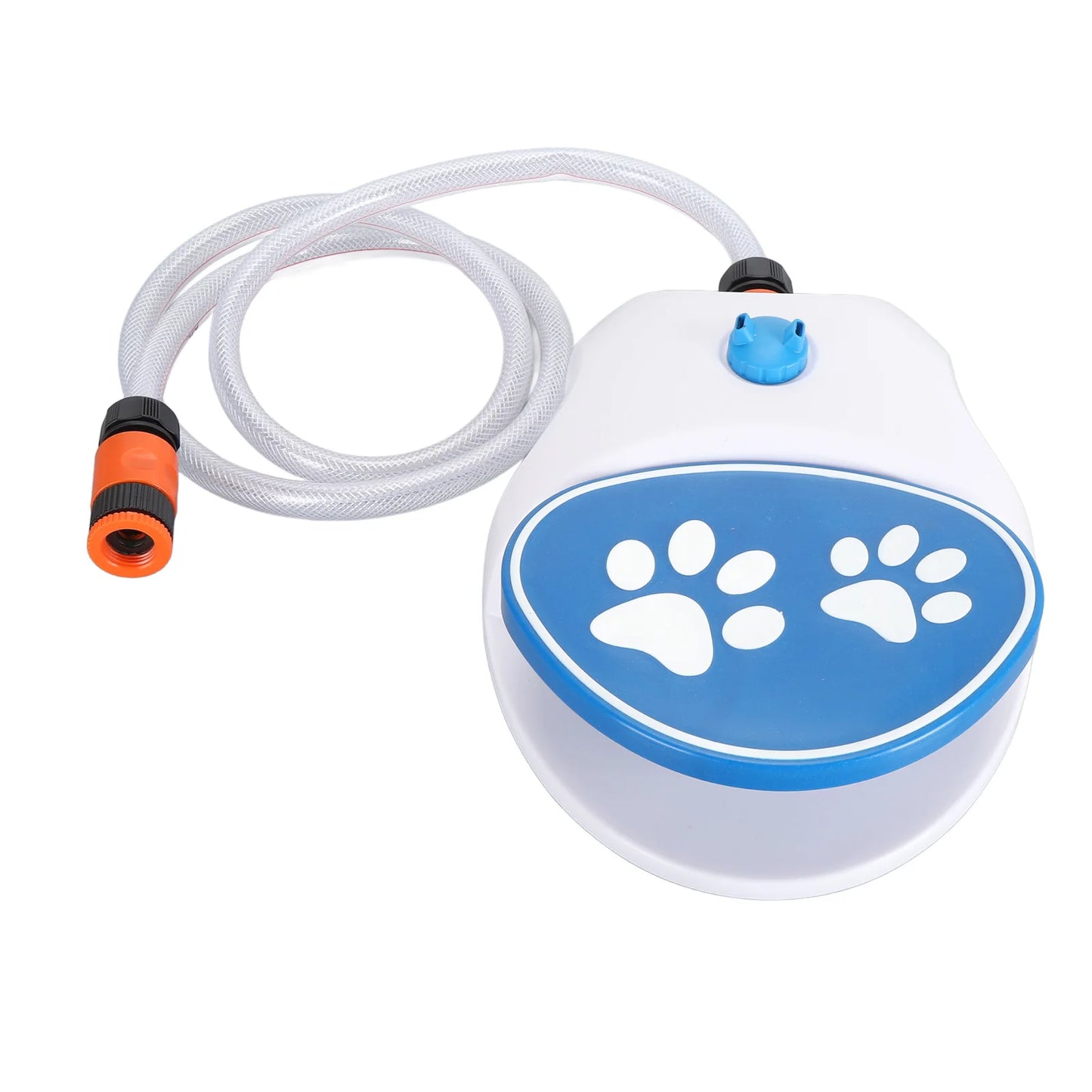 Step On Dog Water Dispenser Easy Connection Leakproof Dog Water Fountain 2 Water Dispensing Modes Simple Use for Pets for Lawn