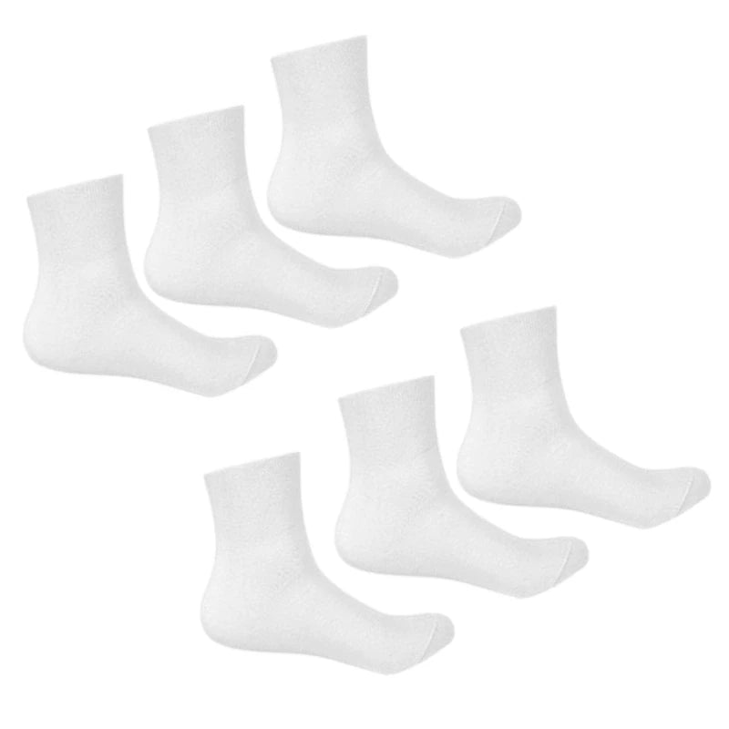 3 Pairs Diabetic Socks Mens Women Non Binding Loose Top for Diabetes Patients Swollen Feet Seamless Cotton Ankle Socks