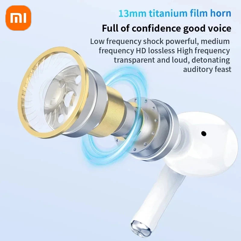 Xiaomi wireless headphones, in-ear, HiFi stereo, Bluetooth, noise cancellation, Sports gaming headset.