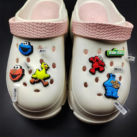 New Cartoon Jibbitz Shoes Accessories For Clogs Removable PVC Street Style Accessories Creative Sneaker Decorations