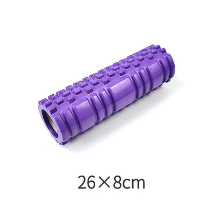 1pc Foam Massage Roller, Hollow Yoga Column Fitness Equipment for Muscle Massage, Physiotherapy and Sports Rehabilitation Rolle