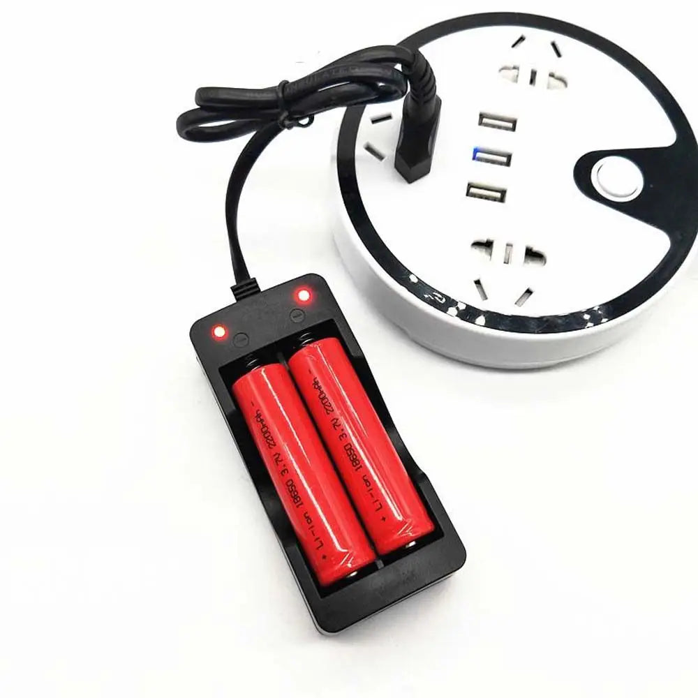 Rechargeable 18650 Battery Charger Intelligent Charge Battery Charger Auto Stop Charger Lithium Battery Charger Charger Adapter