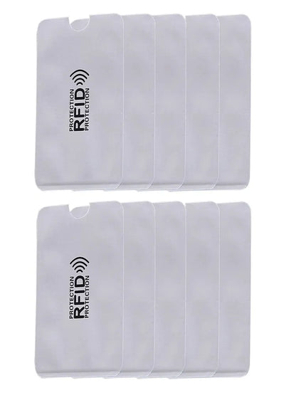 RFID Blocking Card Sleeve Aluminum Foil Anti-theft Swipe Anti-demagnetization Case Shielding Bag
