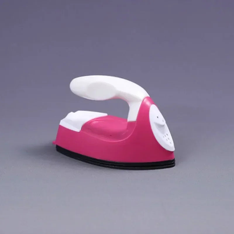 Mini Electric Iron Portable Travel Craft Clothing Sewing Mat Electric Iron Protector Household Iron Supplies