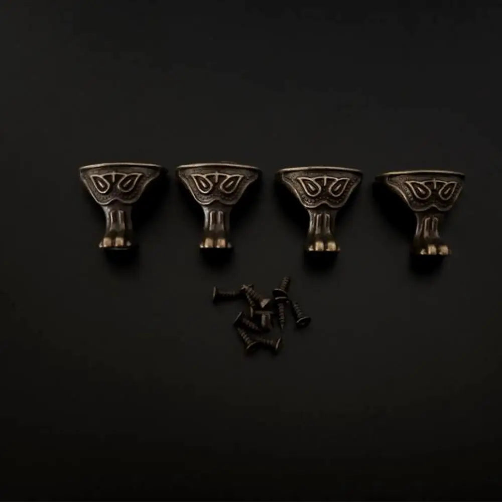 Antique Case Protector Decorative Box Furniture Part Leg Furniture Leg Feet Corner