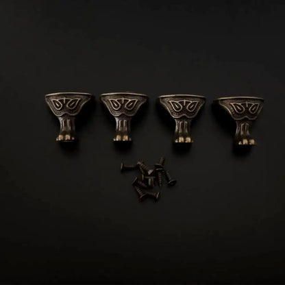 Antique Case Protector Decorative Box Furniture Part Leg Furniture Leg Feet Corner