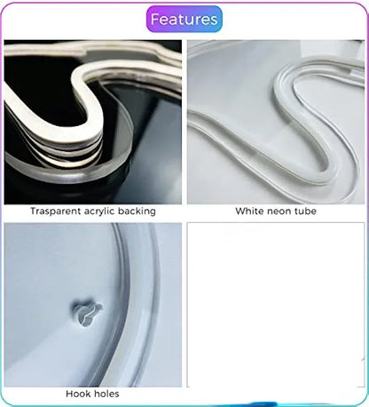 Tooth Neon Sign Teeth Sign LED Neon Light Sign Dental Office Decor Wall Hangings Large Led Neon Lights Dentistry Wall Decoration