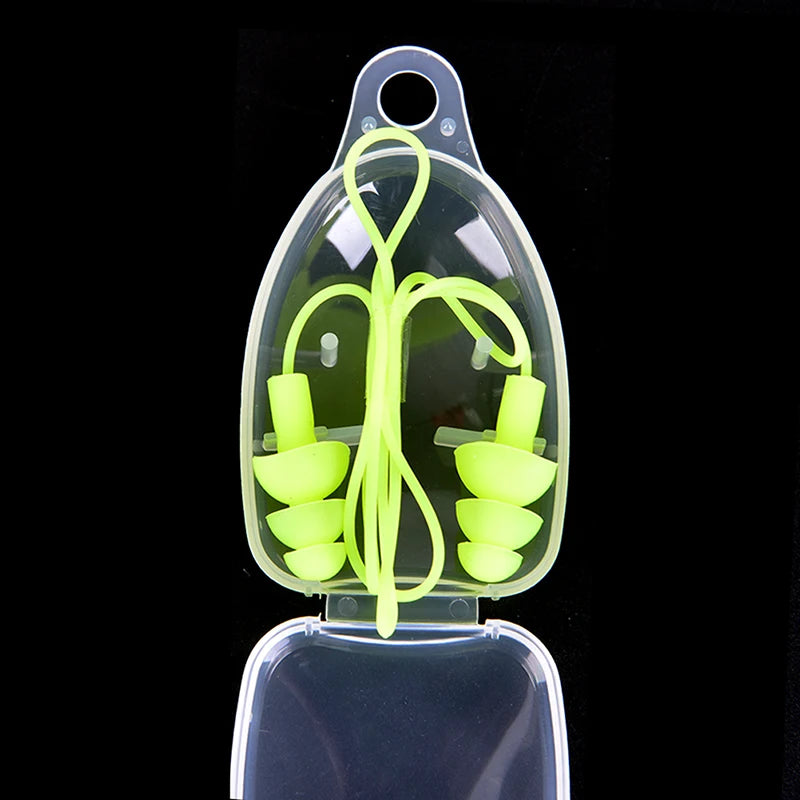 1pc 8 Colors Universal Soft Silicone Swimming Ear Plugs Earplugs Pool Accessories Water Sports Swim Ear Plug