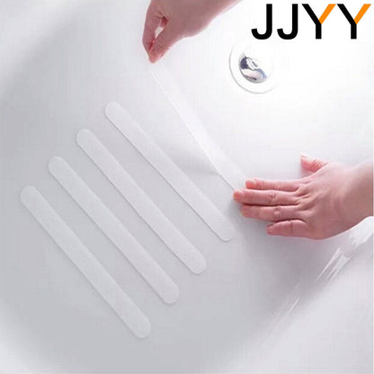 JJYY 6/12/24 Pcs Anti Slip Strips Shower Stickers Colored Non Slip Bath Safety Strips for Bathtub Shower Stairs Floor