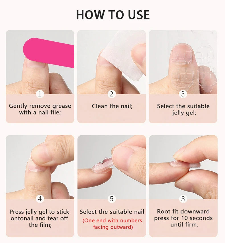 24 Pcs French Design Fake Toe Nail Press on Toe Nail Summer False Nails Acrylic Reusable Toe Nail Decorated Nails With Tool Kit