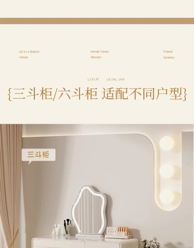 Makeup Vanity Table Decoration Livingroom Dressing Vanity Table Storage Drawer Table Coiffeuse Maquillage Bedroom Furniture