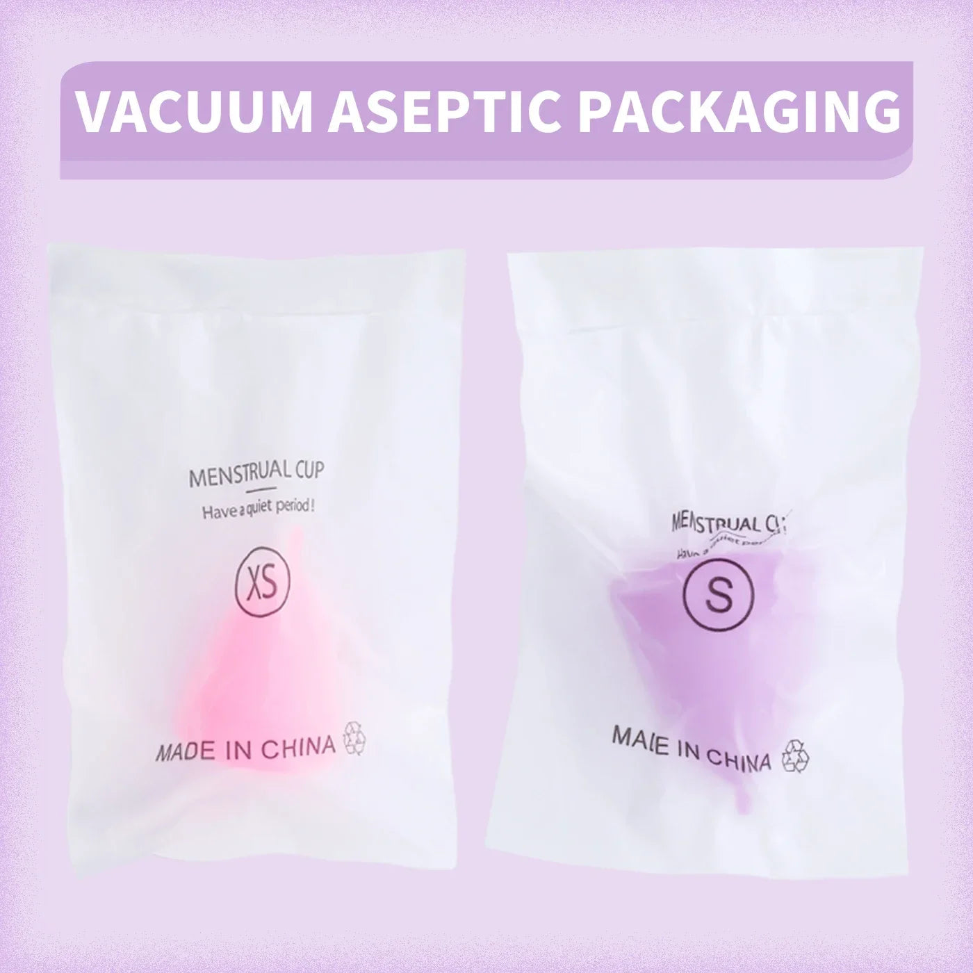 Deluxe Medical Grade Silicone Menstrua Cup Menstrual Period Cup Feminine Hygiene Menstrual Cup Women Lady for Menstrual Period