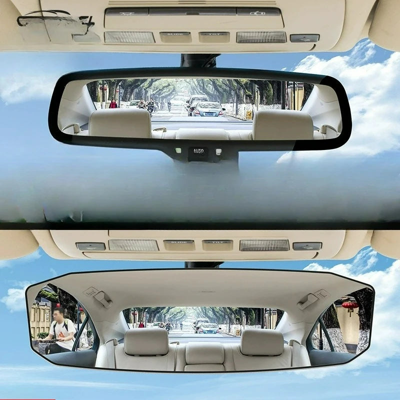 Shunwei car wide field rearview mirror reflector car reversing mirror borderless wide-angle curved mirror baby mirror