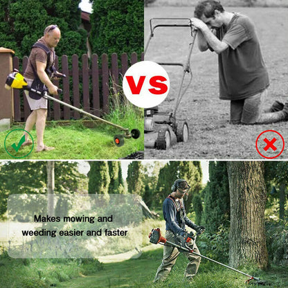 Lawn Mower Accessories Lawn Mower Auxiliary Wheel Support Wheel Adjustable Removable Lawn Mower Head Attachment