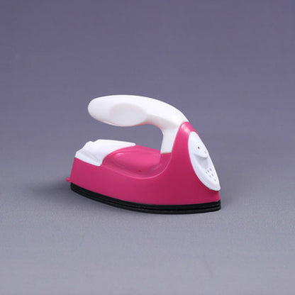 Children's Handmade DIY Electric Iron Creative Mini Iron Name Sticker Special Iron  Small Iron Sewing Tools