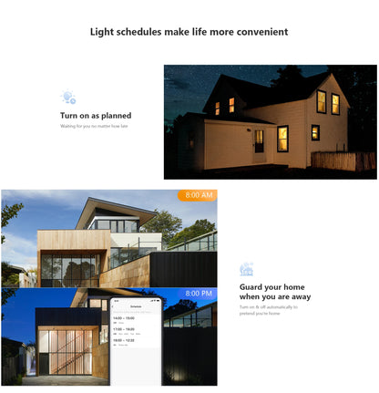Imou B5（E26/E27）B22 Smart Light Bulb Control Lamp Base Dimmable Light Led Lamp Bombilla Colorful Changing 9W Function color