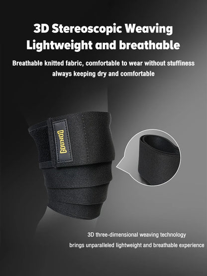 Knee Pads Sports Elastic Wrap Kneepad Support for Gym FitnessSquats Exercise Knees Protect  & Elbow Pads Braces【1PC】