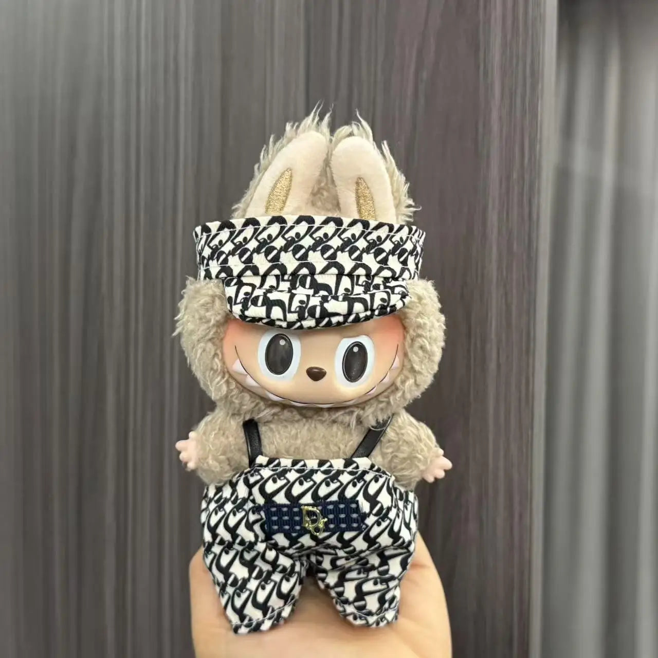 Labubu Doll Costume Set 15-17cm Cartoon Cute Dressing Up, Climbing Clothes Skirt Labubu Costume Accessories Replacement Props